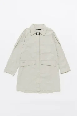 Mujer BIMBA Y LOLA Gabardinas Y Chaquetas<Gabardina Recta Midi Piedra