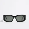 Mujer BIMBA Y LOLA Gafas De Sol<Gafas De Sol Rectangulares Negras