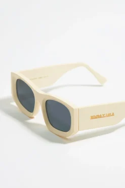 Mujer BIMBA Y LOLA Gafas De Sol<Gafas De Sol Rectangulares Crema