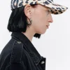 Mujer BIMBA Y LOLA Gorros Y Gorras<Gorra Algodon Animal Print