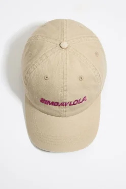 Mujer BIMBA Y LOLA Gorros Y Gorras<Gorra Algodon Arena