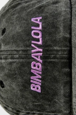 Mujer BIMBA Y LOLA Gorros Y Gorras<Gorra Algodon Negra