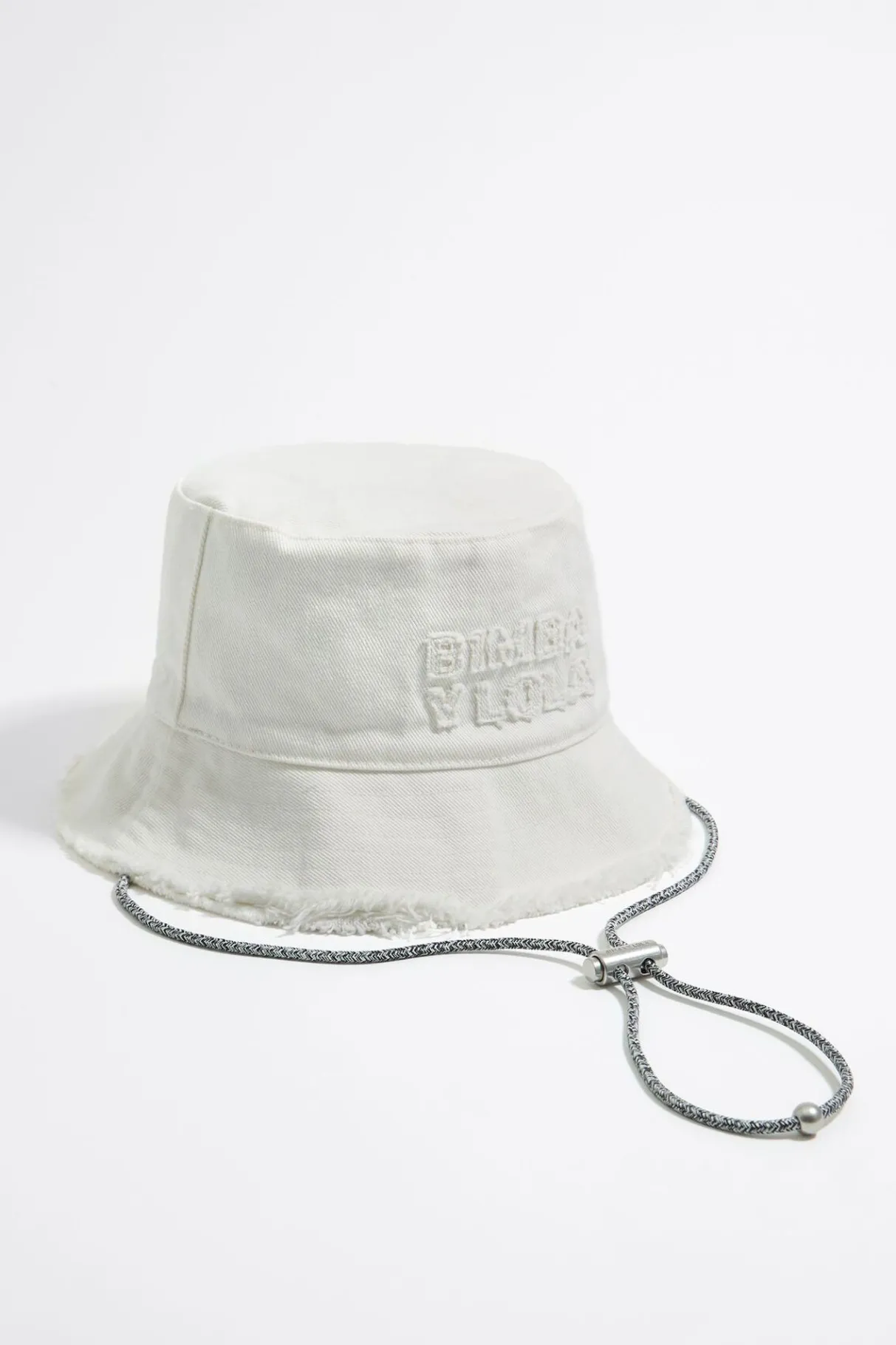 Mujer BIMBA Y LOLA Gorros Y Gorras<Gorro Bucket Algodon Blanco
