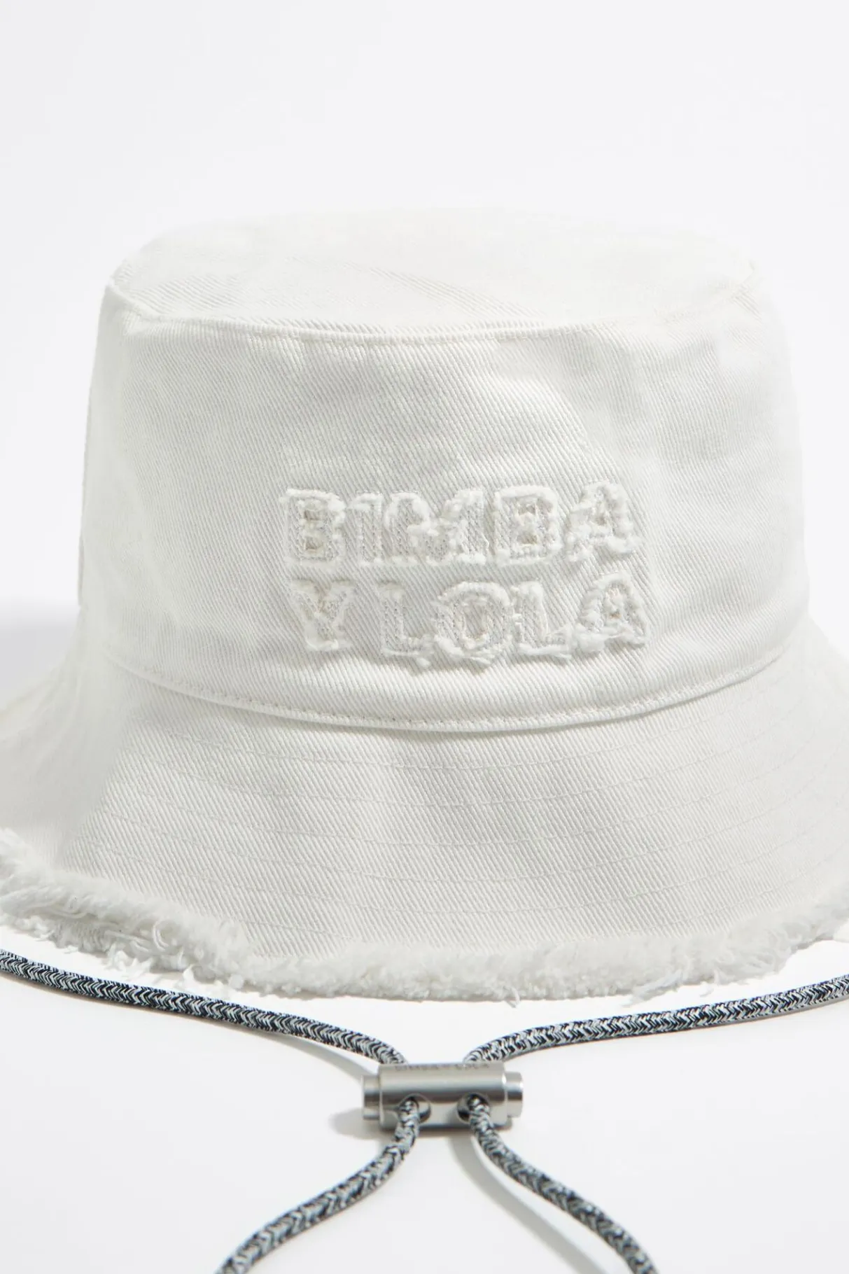 Mujer BIMBA Y LOLA Gorros Y Gorras<Gorro Bucket Algodon Blanco