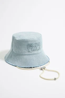 Mujer BIMBA Y LOLA Gorros Y Gorras<Gorro Bucket Algodon Denim