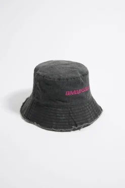 Mujer BIMBA Y LOLA Gorros Y Gorras<Gorro Bucket Algodon Negro