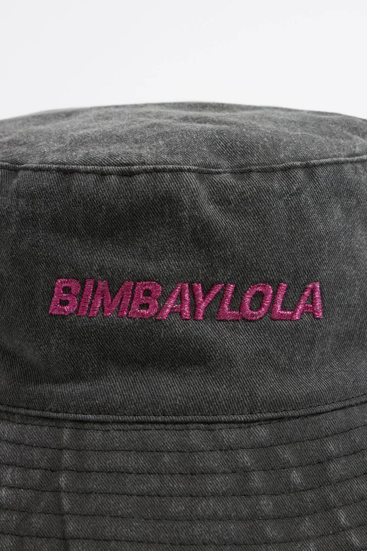 Mujer BIMBA Y LOLA Gorros Y Gorras<Gorro Bucket Algodon Negro