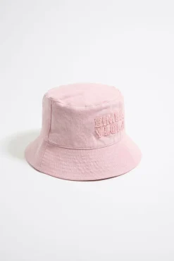Mujer BIMBA Y LOLA Gorros Y Gorras<Gorro Bucket Algodon Rosa