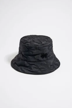 Mujer BIMBA Y LOLA Gorros Y Gorras<Gorro Bucket Nylon Antracita