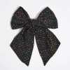 Mujer BIMBA Y LOLA Accesorios Pelo<Horquilla Lazo Cristales Negra