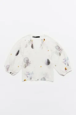 Mujer BIMBA Y LOLA Punto<Jersey Lino Waves Marfil