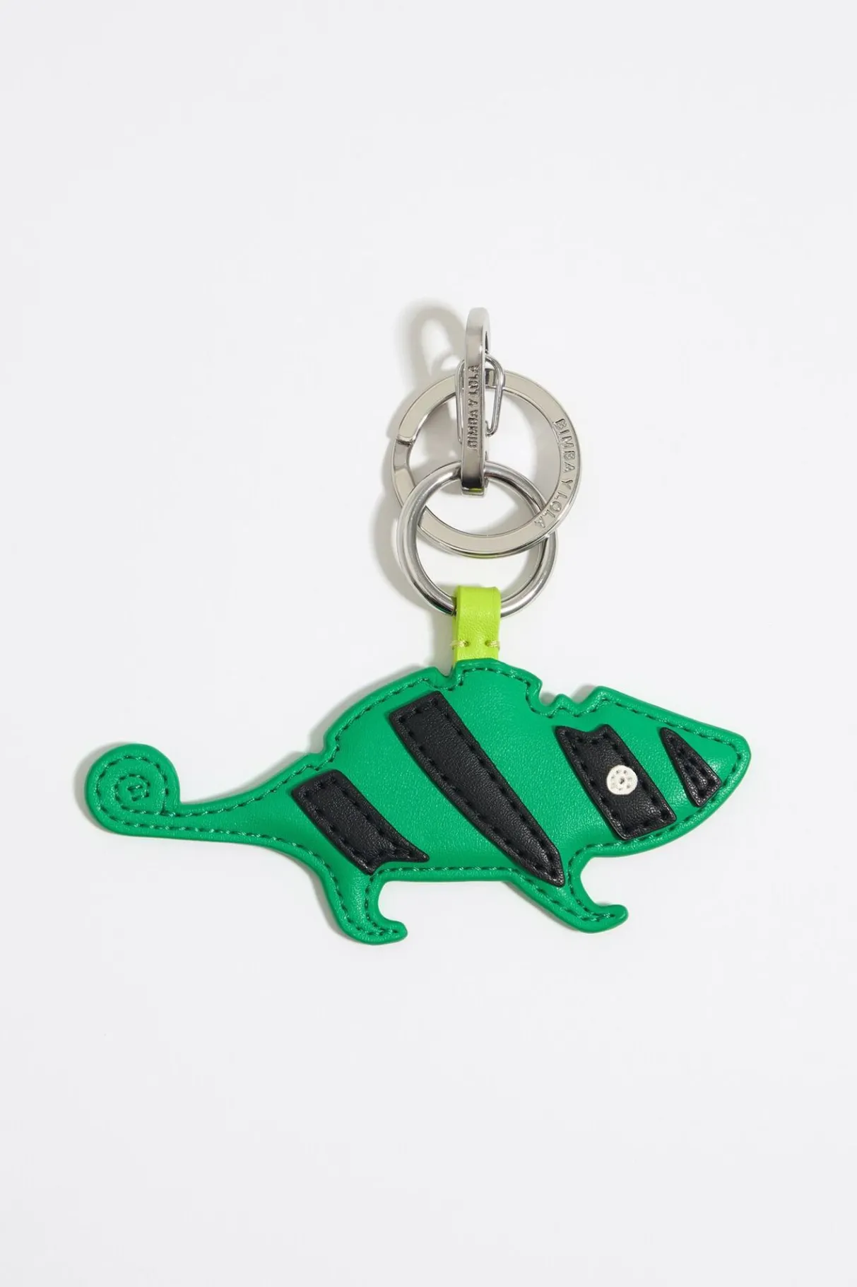 Mujer BIMBA Y LOLA Llaveros<Llavero Camaleon Piel Verde
