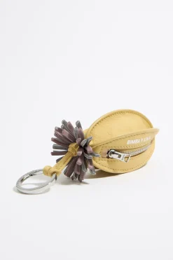 Mujer BIMBA Y LOLA Llaveros<Llavero Charm Pelota Piel Amarillo