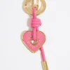 Mujer BIMBA Y LOLA Llaveros<Llavero Corazon Rosa