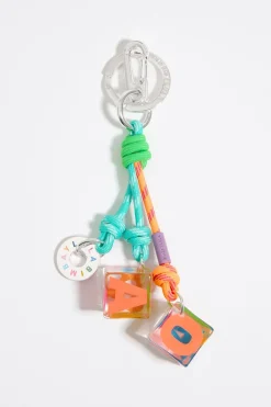 Mujer BIMBA Y LOLA Llaveros<Llavero Dados Resina Aguamarina