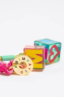 Mujer BIMBA Y LOLA Llaveros<Llavero Dados Resina Fucsia