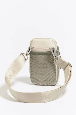 Mujer BIMBA Y LOLA Nylon<Minibolso Nylon Marfil