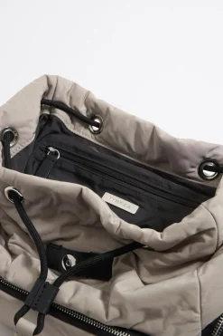 Mujer BIMBA Y LOLA Bolsos Nylon<Mochila Mediana Arena