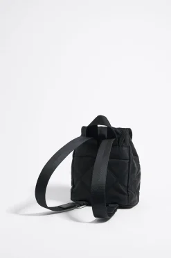 Mujer BIMBA Y LOLA Bolsos Nylon<Mochila Pequena Nylon Acolchada Negra