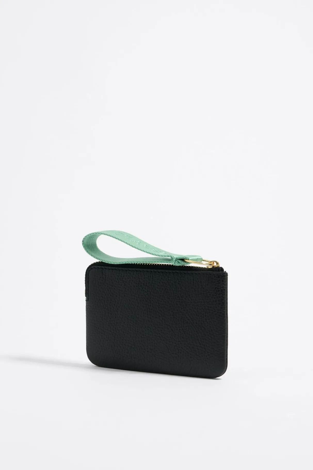 Mujer BIMBA Y LOLA Piel<Monedero Curvo Piel Negro