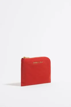 Mujer BIMBA Y LOLA Nylon<Monedero Nylon Coral