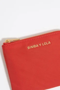 Mujer BIMBA Y LOLA Nylon<Monedero Nylon Coral