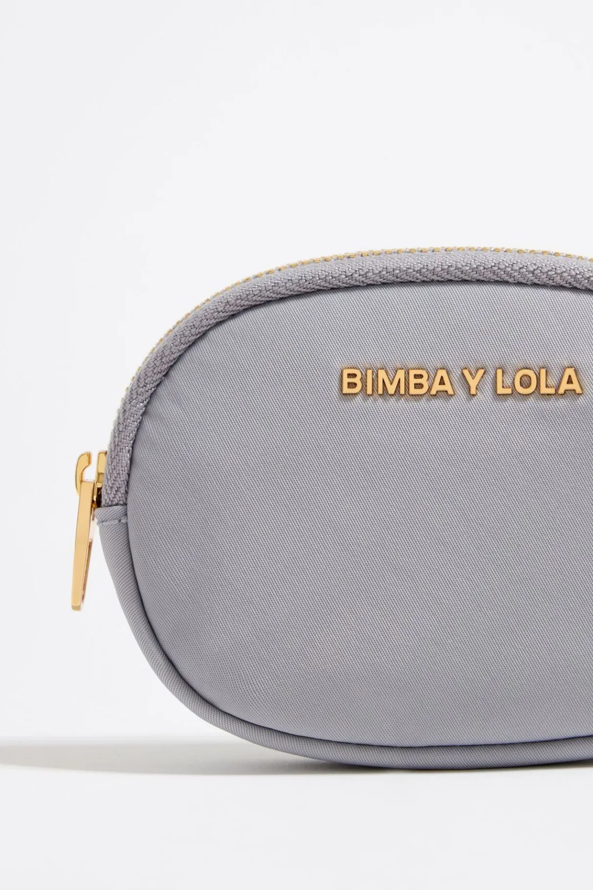Mujer BIMBA Y LOLA Nylon<Monedero Ovalado Nylon Lila Empolvado