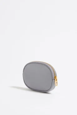 Mujer BIMBA Y LOLA Nylon<Monedero Ovalado Nylon Lila Empolvado