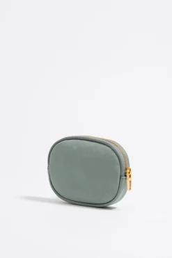 Mujer BIMBA Y LOLA Nylon<Monedero Ovalado Nylon Verde Agua