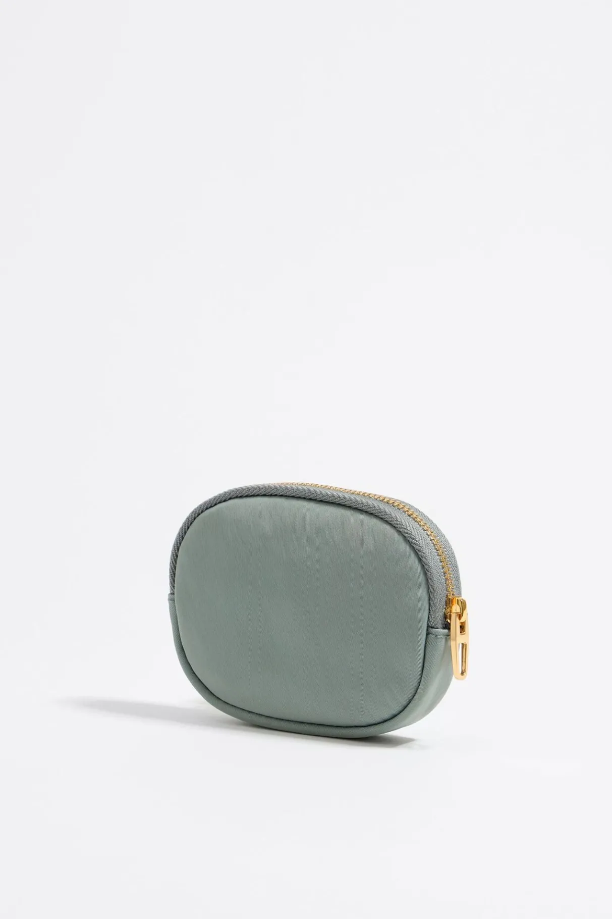 Mujer BIMBA Y LOLA Nylon<Monedero Ovalado Nylon Verde Agua