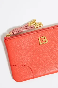 Mujer BIMBA Y LOLA Piel<Monedero Piel Coral