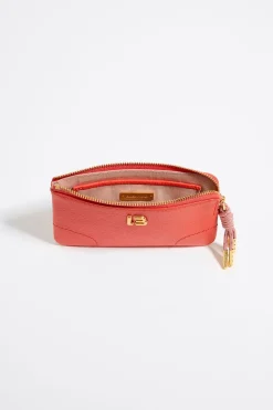 Mujer BIMBA Y LOLA Piel<Monedero Piel Coral