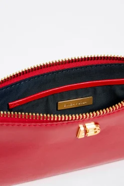 Mujer BIMBA Y LOLA Piel<Monedero Piel Rojo