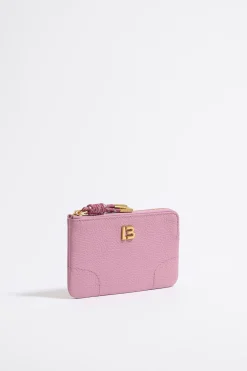 Mujer BIMBA Y LOLA Piel<Monedero Piel Rosa