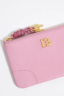 Mujer BIMBA Y LOLA Piel<Monedero Piel Rosa