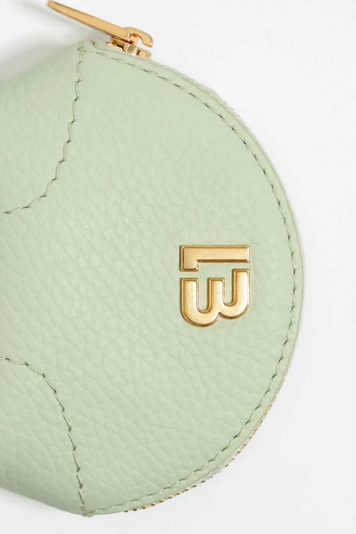 Mujer BIMBA Y LOLA Piel<Monedero Piel Verde Pastel