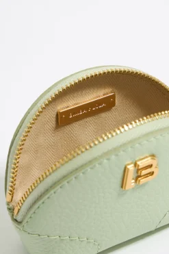Mujer BIMBA Y LOLA Piel<Monedero Piel Verde Pastel