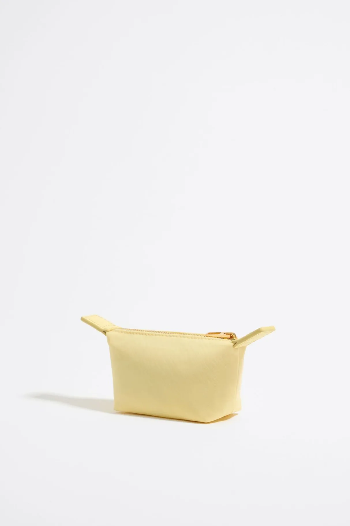 Mujer BIMBA Y LOLA Nylon<Monedero Trapecio Mini Nylon Amarillo Claro