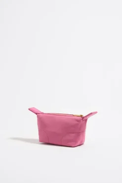 Mujer BIMBA Y LOLA Nylon<Monedero Trapecio Mini Nylon Fucsia