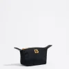 Mujer BIMBA Y LOLA Nylon<Monedero Trapecio Mini Nylon Negro