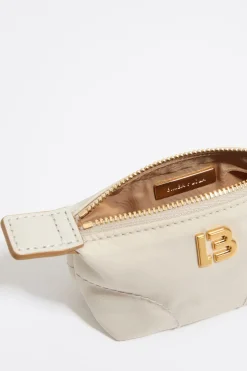 Mujer BIMBA Y LOLA Nylon<Monedero Trapecio Mini Nylon Piedra