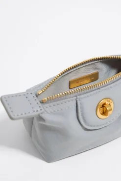 Mujer BIMBA Y LOLA Nylon<Monedero Trapecio Mini Nylon Lila Empolvado