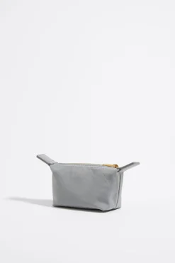 Mujer BIMBA Y LOLA Nylon<Monedero Trapecio Mini Nylon Lila Empolvado