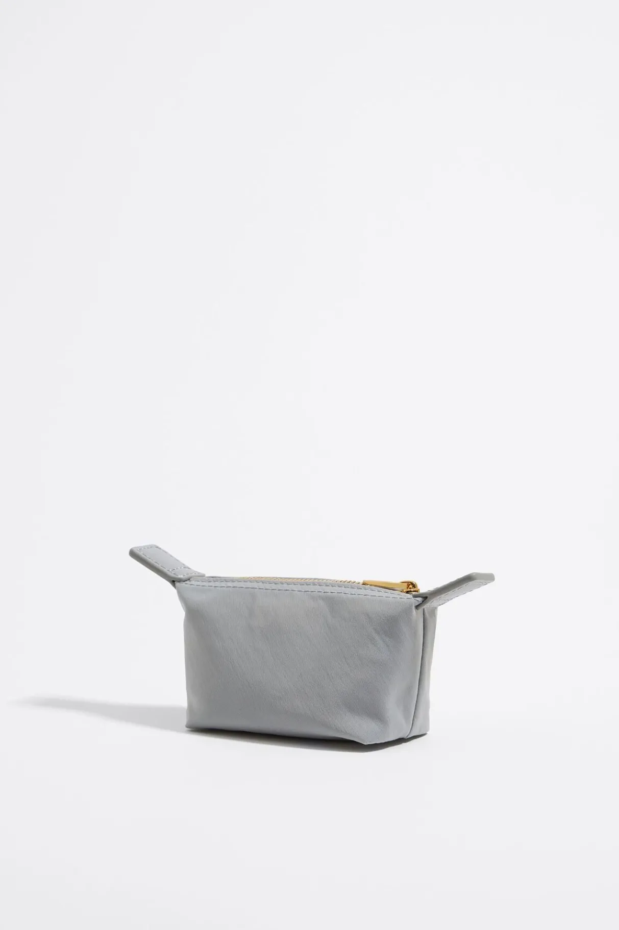 Mujer BIMBA Y LOLA Nylon<Monedero Trapecio Mini Nylon Lila Empolvado