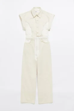 Mujer BIMBA Y LOLA Denim<Mono Denim Cargo Bicolor