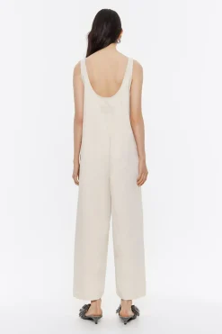 Mujer BIMBA Y LOLA Vestidos Y Monos<Mono Denim Largo Crudo