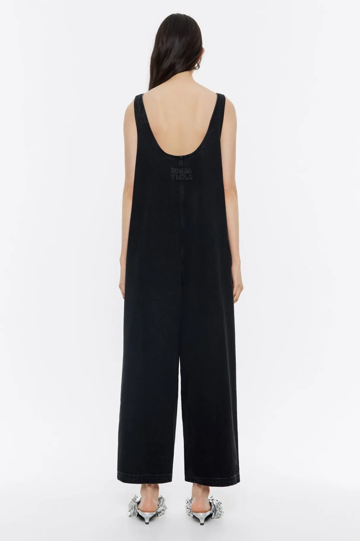 Mujer BIMBA Y LOLA Vestidos Y Monos<Mono Largo Denim Negro