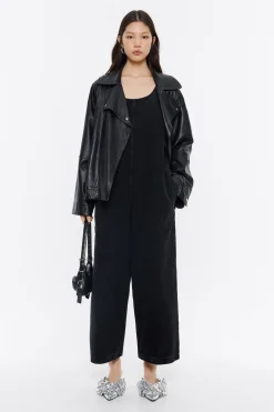 Mujer BIMBA Y LOLA Denim<Mono Largo Denim Negro