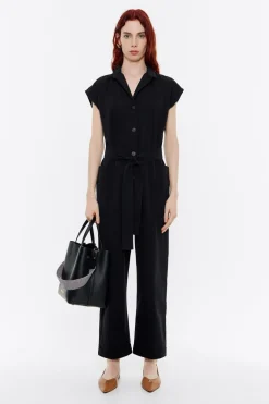 Mujer BIMBA Y LOLA Vestidos Y Monos<Mono Oversize Denim Negro