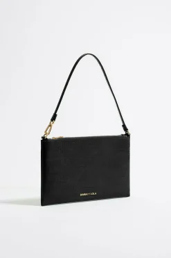 Mujer BIMBA Y LOLA Neceseres<Neceser Grabado Cocodrilo Negro